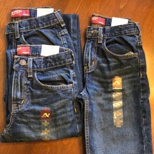 NWT Boys Arizona Jeans - Straight Leg - 3 pairs